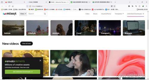 混剪视频素材,创意无限，视觉盛宴